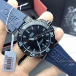 Highest Quality Superclone Oris Aquis Swiss sw200 Watch Blue Rubber Strap